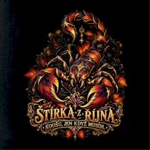 Štírka z října s květinovým listovým štírem
