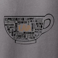 Káva - hrníček názvy