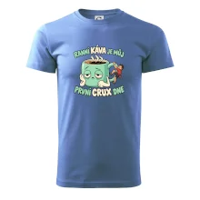 Ranní káva první crux dne