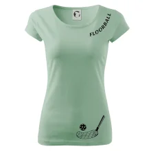 Floorball nápis šikmo