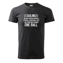 Sailing beacause one ball