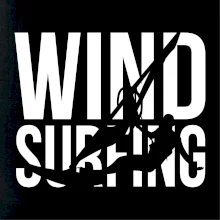 Windsurfing nápis