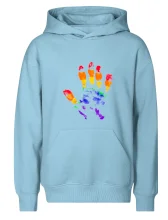 LGBT hand print