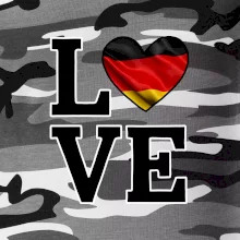 Love Německá vlajka