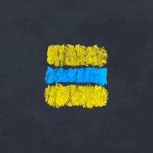 Turistická Cyklo značka - žluto modrá