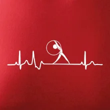 EKG moderní gymnastika obruč