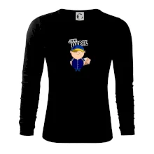 Jsem ďábel doručovatel modro žlutý