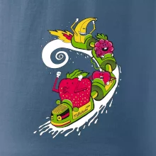 Milkshake vlak kreslený (Pecka design)