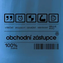 Čárový kód obchodní zástupce