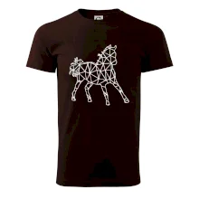 Geometrie - kůň jednobarevná