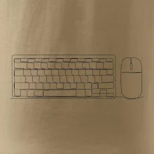 Klávesnice a myš jedním tahem