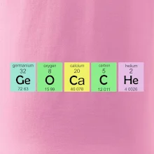 Geocache - periodická tabulka