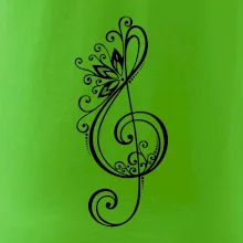 Houslový klíč kytky