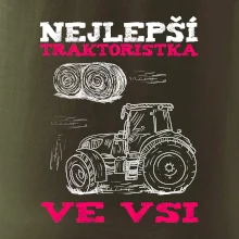 Traktoristka - nejjepší ve vsi