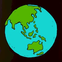 Planeta na prsu - Austrálie