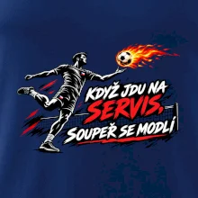 Nohejbalový pekelný servis