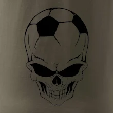 Fotbal lebka míč