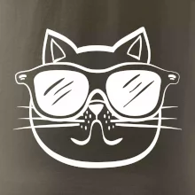 Kočka s brýlemi