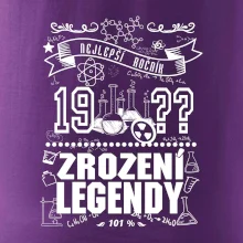 Zrození legendy pro chemika