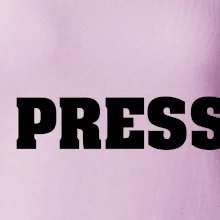 Novinář nápis - Press