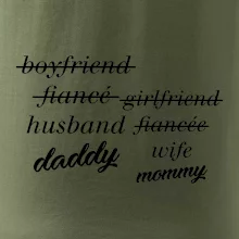 Partnerské triko nastávající rodiče