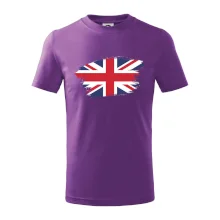 Britská vlajka roztrhaná