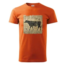 Egyptské hieroglyfy kráva