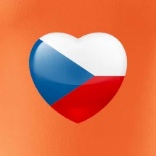 České srdce - vlajka
