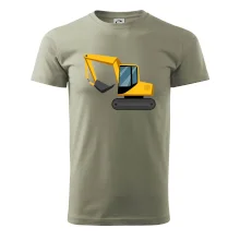 Bagr bez nápisu  z boku