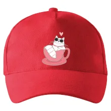 Hustá kočka v hrníčku