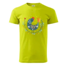 Folklor - slepice s kopretinou