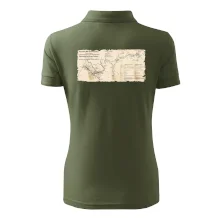 Mapa Báňské dráhy z Moravské Ostravy do Doubravy