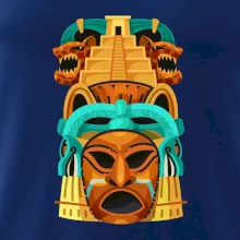 Mayové maska s pyramidou