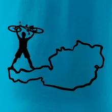 Cyklista - Mapa Rakouska