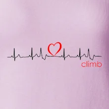 Moje srdce bije pro climb (horolezení)