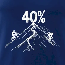 Narozeniny cyklista a lyžař 40
