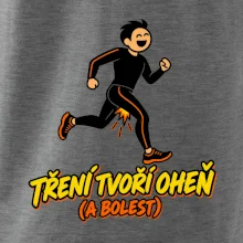 Běžecké tření tvoří oheň