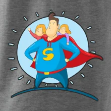 Táta superman - holka a holka Táta superman - holka a holka
