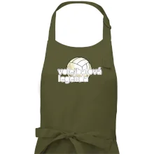 Volejbalová legenda - bílé písmo