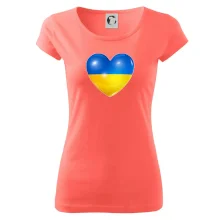 Ukrajina srdce vlajka