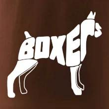 Boxer nápis v těle