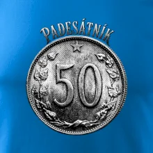 Padesátník 1963 - 1978 s nápisem