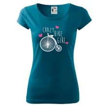 Crazy bike girl