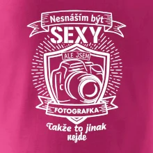 Nesnáším být sexy fotografka