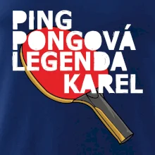 PINGPONGOVÁ LEGENDA JMÉNO PINGPONGOVÁ LEGENDA JMÉNO