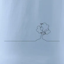 Strom s ptáčkem linka