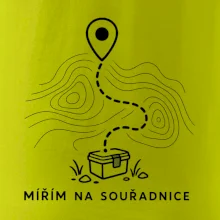Mířím na souřadnice minimalistická trasa