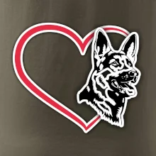 Německý ovčák v srdci