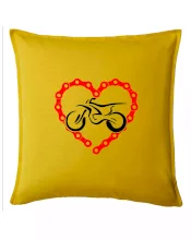 Moto srdce řetěz - enduro