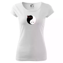 Kočky jin jang barevné